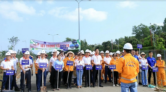 Công ty Chế biến Khí Vũng Tàu tổ chức các chương trình xã hội đầu năm 2019 cong ty che bien khi vung tau to chuc cac chuong trinh xa hoi dau nam 2019