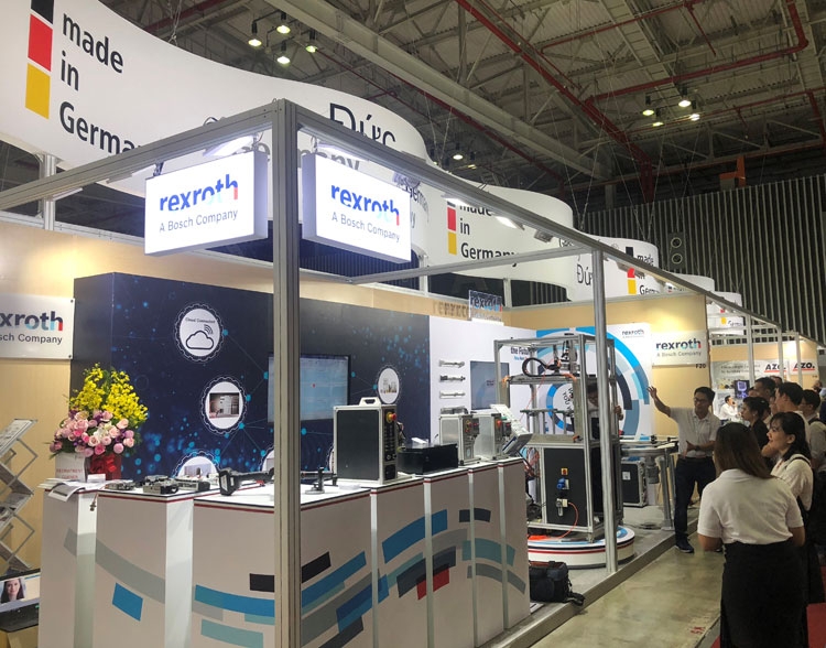 bosch rexroth trinh lang cong nghe tu dong hoa tien tien tai propak vietnam 2019