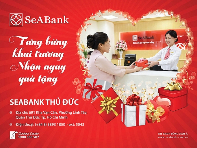 Khai trương trụ sở mới SeABank Thủ Đức khai truong tru so moi seabank thu duc