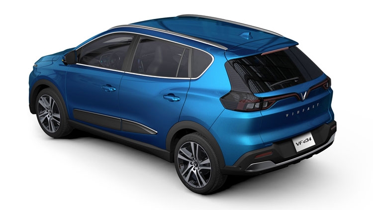 Cận cảnh VinFast VF e34 - xe điện make-in-Vietnam bứt phá mọi giới hạn