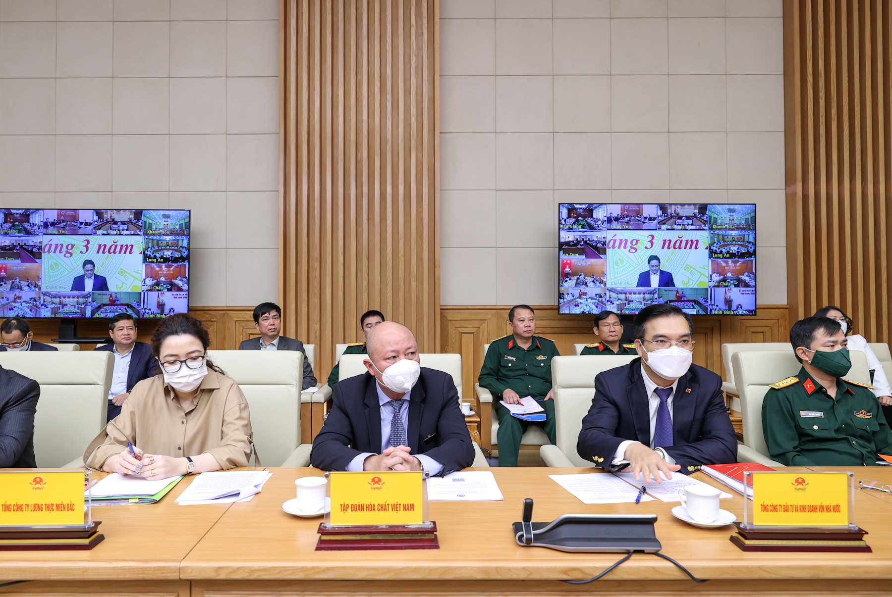 Thủ tướng Phạm Minh Chính chủ trì Hội nghị trực tuyến toàn quốc để phát triển doanh nghiệp nhà nước - Ảnh 3. Thủ tướng Phạm Minh Chính chủ trì Hội nghị trực tuyến toàn quốc để phát triển doanh nghiệp nhà nước - Ảnh 3.