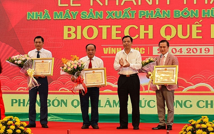 Tập đoàn Quế Lâm khánh thành nhà máy sản xuất phân hữu cơ thứ 8 tap doan que lam khanh thanh nha may san xuat phan huu co thu 8