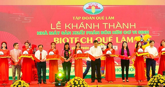 Tập đoàn Quế Lâm khánh thành nhà máy sản xuất phân hữu cơ thứ 8 tap doan que lam khanh thanh nha may san xuat phan huu co thu 8