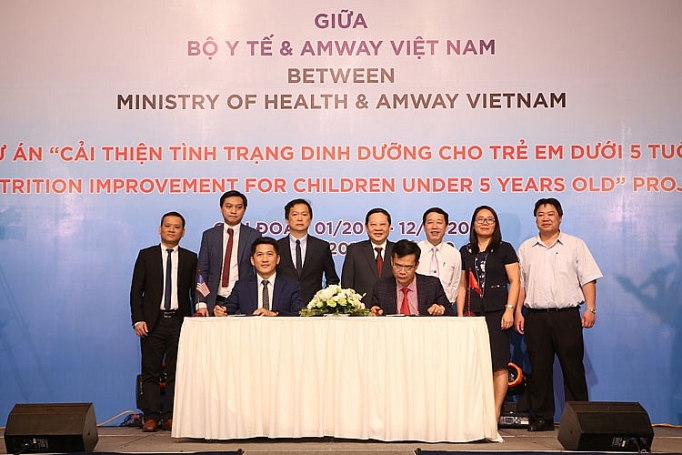 Bộ Y tế và Amway Việt Nam ký thỏa thuận hợp tác bo y te va amway viet nam ky thoa thuan hop tac