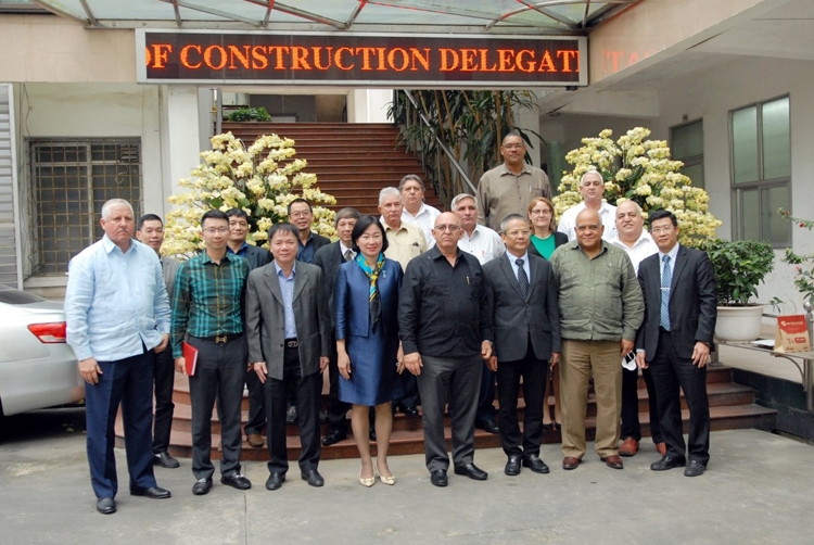Bộ trưởng Bộ Xây dựng Cuba thăm và làm việc tại Tổng công ty Lắp máy Việt Nam Bộ trưởng Bộ Xây dựng Cuba thăm và làm việc tại Tổng công ty Lắp máy Việt Nam