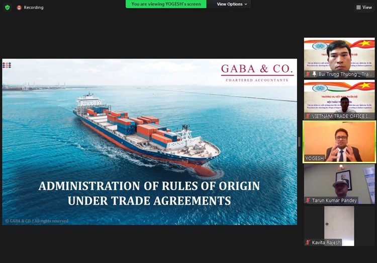 Doanh nghiệp Việt Nam cần lưu ý về quy định xuất xứ hàng hóa mới của Ấn Độ Doanh nghiệp Việt Nam cần lưu ý về quy định xuất xứ hàng hóa mới của Ấn Độ