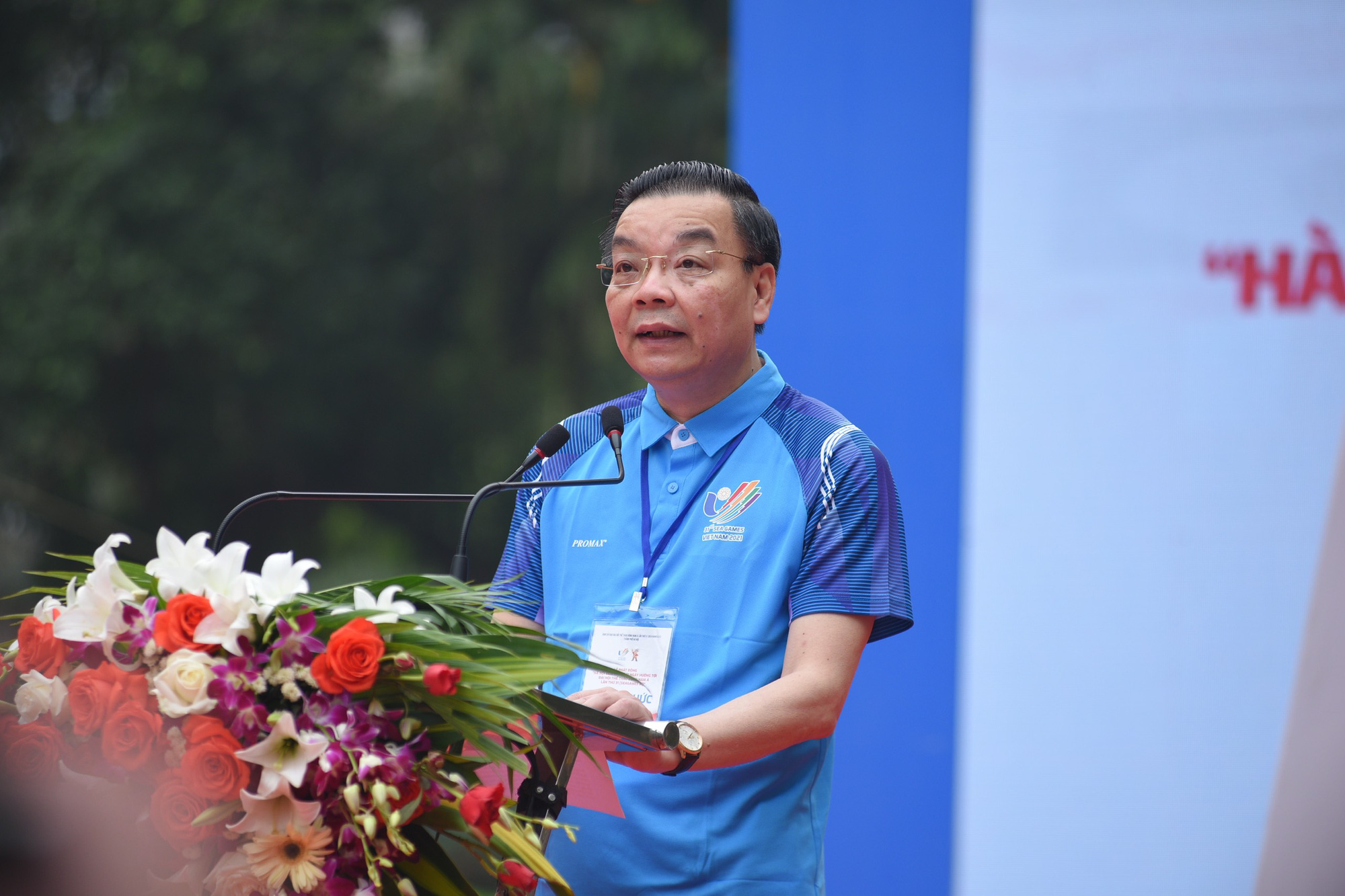 Hà Nội tổ chức Lễ phát động đếm ngược 31 ngày hướng tới SEA Games 31 - Ảnh 2. Hà Nội tổ chức Lễ phát động đếm ngược 31 ngày hướng tới SEA Games 31 - Ảnh 2.