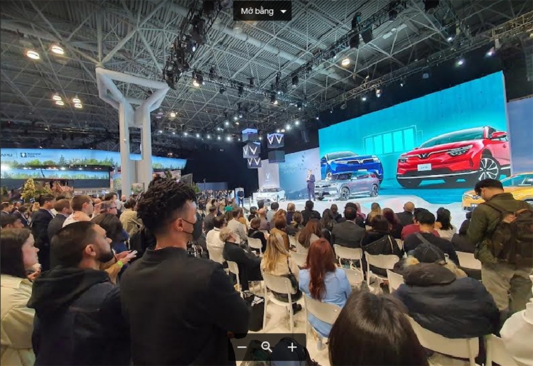 VinFast gây sốt khi lần đầu phủ sóng tại Triển lãm ô tô quốc tế New York 2022