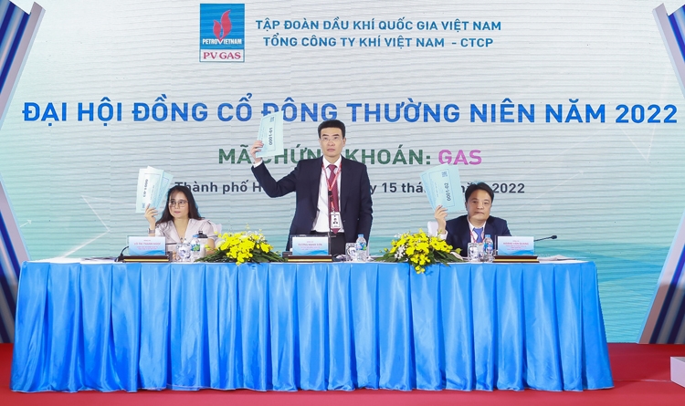 Cuộc họp Đại hội đồng cổ đông thường niên PV GAS năm 2022 thành công tốt đẹp Cuộc họp Đại hội đồng cổ đông thường niên PV GAS năm 2022 thành công tốt đẹp