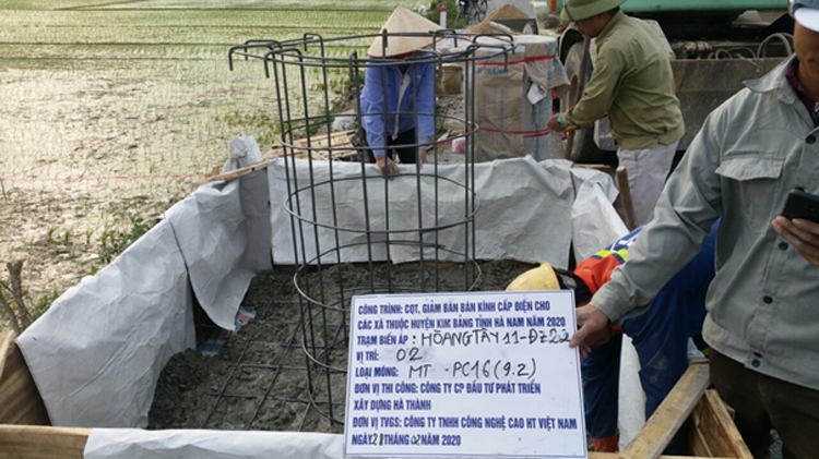 Điện lực Kim Bảng (PC Hà Nam) phấn đấu hoàn thành các công trình điện Điện lực Kim Bảng (PC Hà Nam) phấn đấu hoàn thành các công trình điện