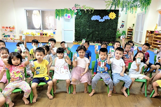 Lợi ích kép của chương trình sữa học đường Hà Nội loi ich kep cua chuong trinh sua hoc duong ha noi