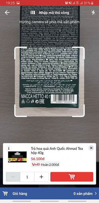 Adayroi ra mắt tính năng Scan Me! Tối ưu hóa trải nghiệm khách hàng adayroi ra mat tinh nang scan me toi uu hoa trai nghiem khach hang
