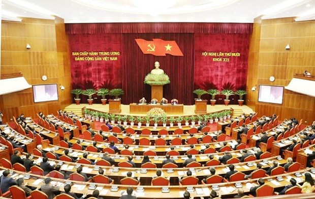 khai mac hoi nghi lan thu 10 ban chap hanh trung uong dang khoa 12
