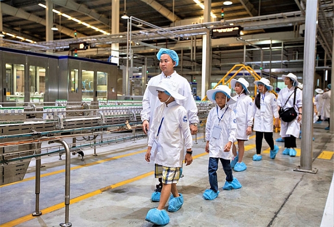 "Chuyện hậu trường" của mỗi hộp sữa học đường chuyen hau truong cua moi hop sua hoc duong