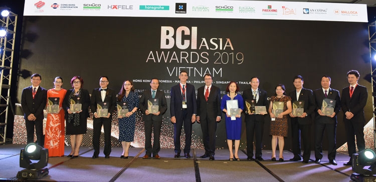 BCI Asia Awards 2019: Vinh danh các công ty thiết kế và chủ đầu tư năng động nhất Việt Nam bci asia awards 2019 vinh danh cac cong ty thiet ke va chu dau tu nang dong nhat viet nam