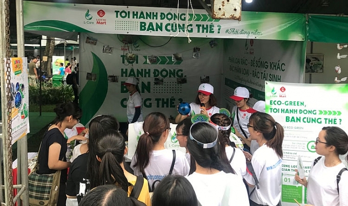 LOTTE Mart tham gia Ngày hội Sống xanh tại TP. Hồ Chí Minh lotte mart tham gia ngay hoi song xanh tai tp ho chi minh