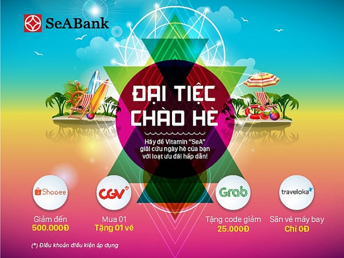 nhan ngay uu dai hap dan tai cgv traveloka grab shopee voi the quoc te seabank