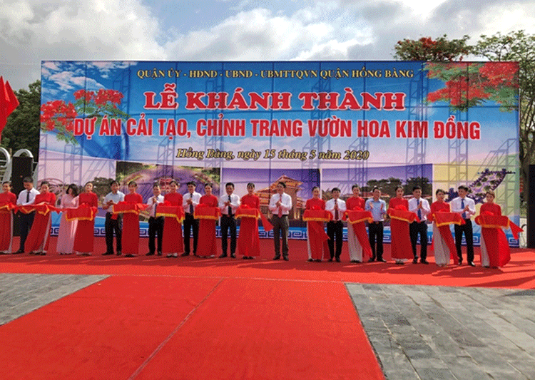 hong bang hai phong khanh thanh du an cai tao vuon hoa kim dong