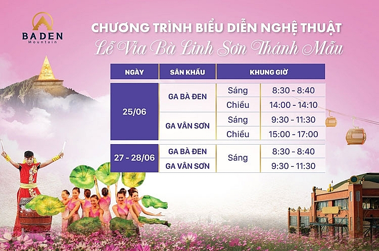 Tây Ninh đón lễ hội Vía Bà với nhiều hoạt động hấp dẫn tay ninh don le hoi via ba voi nhieu hoat dong hap dan