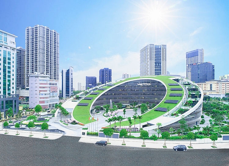 tong cong ty cp cong trinh viettel mang chat luong viettel cho dien mat troi ap mai