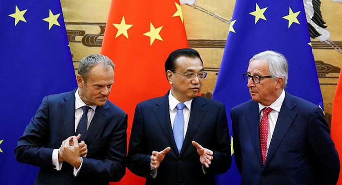 eu va trung quoc tim kiem quan he lien minh khi hoa ky quay lung voi thuong mai