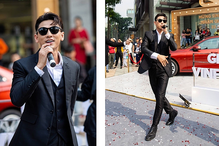 Ca sĩ Issac sẽ khuấy động bầu không khí mua sắm của các tín đồ săn sale tại Vincom Center Landmark 81 3836 vincom