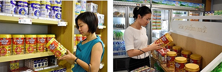 Sản phẩm sữa bột Dielac Grow Plus được bổ sung tổ yến của Vinamilk là giải pháp dinh dưỡng đột phá giúp cải thiện tình trạng suy dinh dưỡng thấp còi ở trẻ. 1902 vinamilk 2