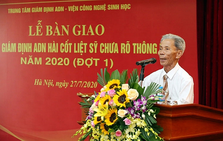 le ban giao ket qua giam dinh and hai cot liet sy chua ro thong tin nam 2020