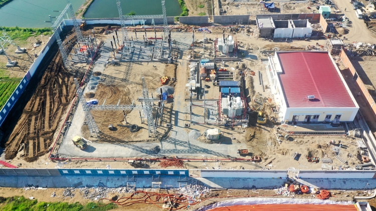 Nhà máy điện gió Đông Hải 1 với mức đầu tư gần 5.000 tỷ đồng đang thành hình