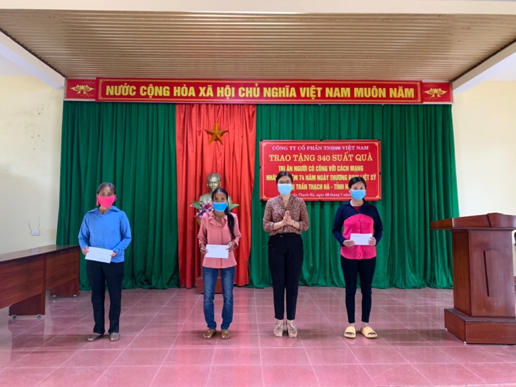 Công ty Cổ phần TNH99 Việt Nam tri ân hướng tới 74 năm Ngày Thương binh - Liệt sỹ 27/7