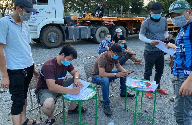 Dự án điện gió EaNam: Vừa thi công, vừa đảm bảo phòng chống dịch