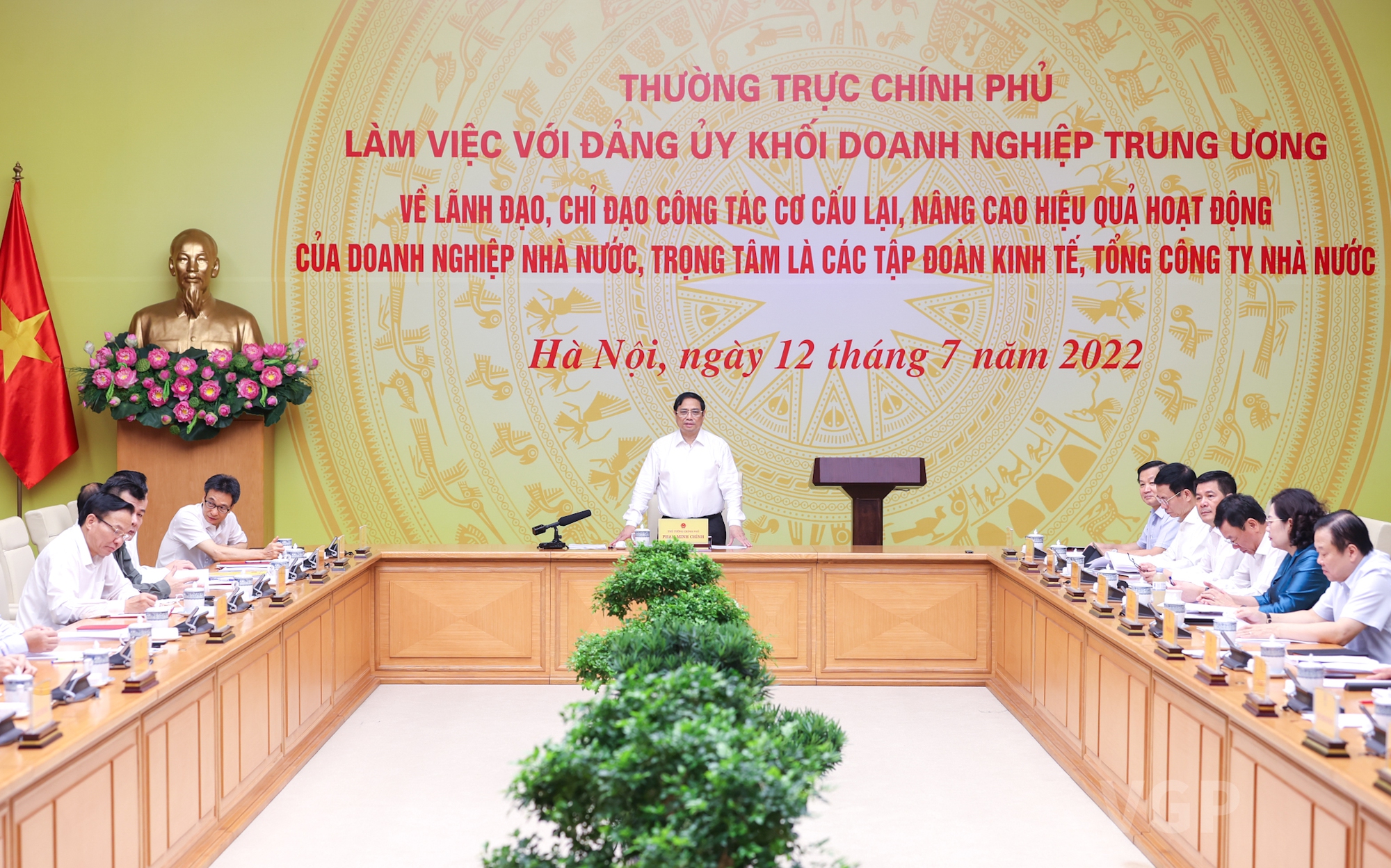Thường trực Chính phủ làm việc với Đảng ủy Khối doanh nghiệp Trung ương - Ảnh 3. Thường trực Chính phủ làm việc với Đảng ủy Khối doanh nghiệp Trung ương - Ảnh 3.
