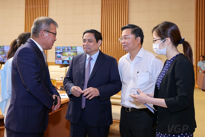Đề nghị nhà đầu tư ‘hài hòa lợi ích, chia sẻ rủi ro’, góp phần đưa Việt Nam sớm trở thành một trung tâm trong chuỗi giá trị - Ảnh 9. Đề nghị nhà đầu tư ‘hài hòa lợi ích, chia sẻ rủi ro’, góp phần đưa Việt Nam sớm trở thành một trung tâm trong chuỗi giá trị - Ảnh 9.
