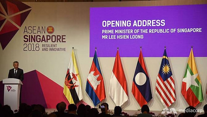 Khai mạc Hội nghị Bộ trưởng Kinh tế ASEAN (AEM) lần thứ 50 khai mac hoi nghi bo truong kinh te asean aem lan thu 50