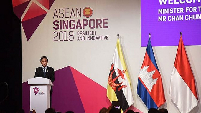 Khai mạc Hội nghị Bộ trưởng Kinh tế ASEAN (AEM) lần thứ 50 khai mac hoi nghi bo truong kinh te asean aem lan thu 50