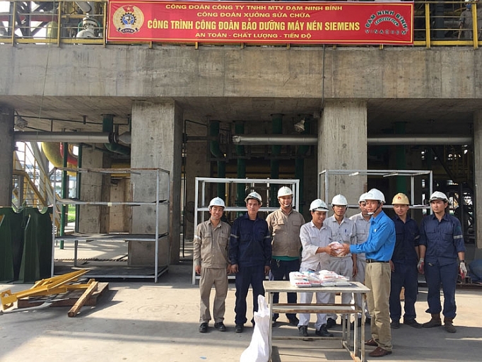 cong doan cong ty tnhh mtv dam ninh binh quan tam doi song nguoi lao dong