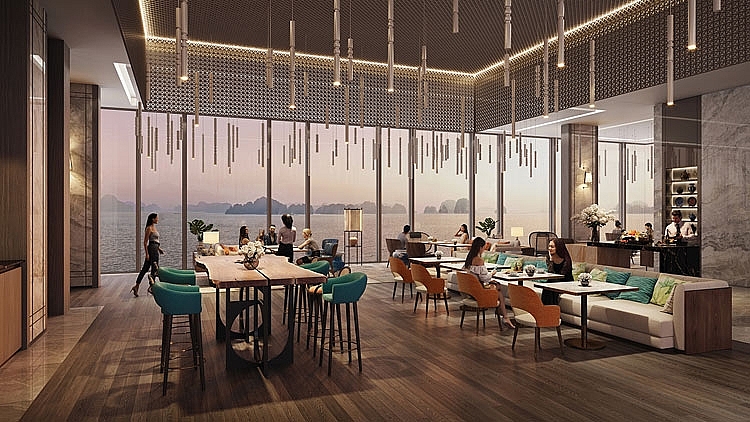 InterContinental Halong Bay Resort & Residences hội tụ những tên tuổi ưu tú: thiết kế kiến trúc WATG, thiết kế nội thất P49 Design, thiết kế ánh sáng LPA, thiết kế cảnh quan Coopers Hill 1604 inter