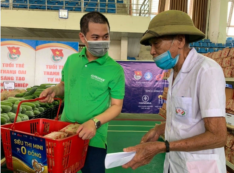 Siêu thị 0 đồng huyện Thanh Oai và Phú Xuyên: Sẻ chia yêu thương, nhân đôi hạnh phúc
