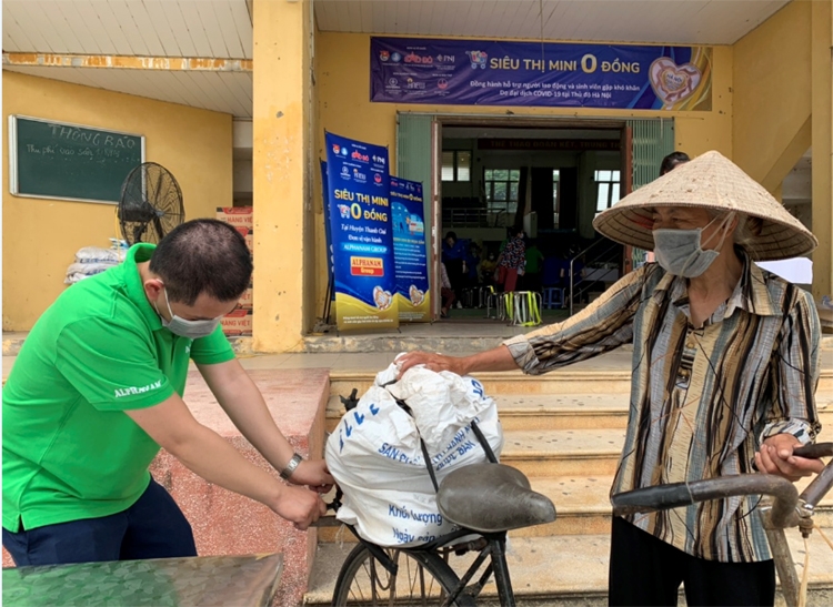 Siêu thị 0 đồng huyện Thanh Oai và Phú Xuyên: Sẻ chia yêu thương, nhân đôi hạnh phúc