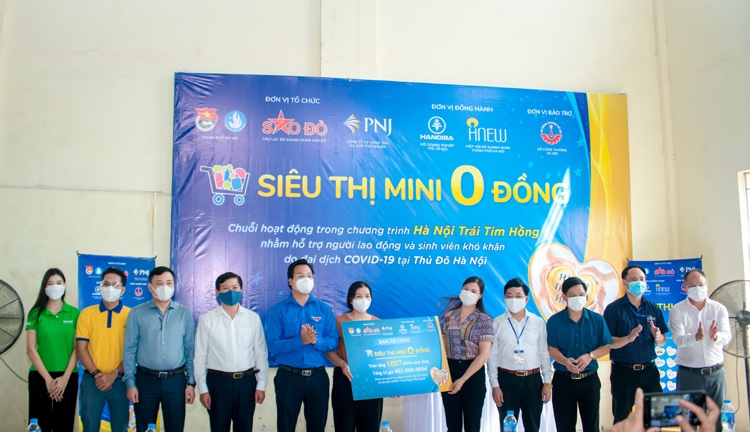 Siêu thị 0 đồng huyện Thanh Oai và Phú Xuyên: Sẻ chia yêu thương, nhân đôi hạnh phúc