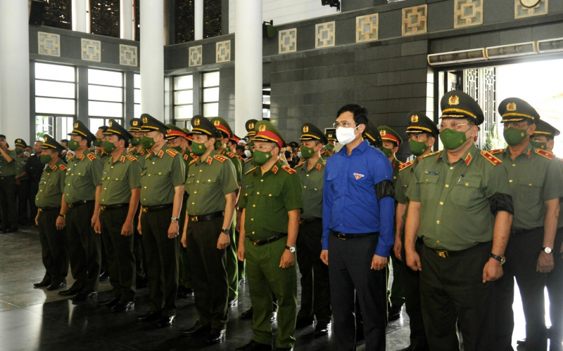 Tổ chức trọng thể Lễ tang 3 liệt sỹ Công an hy sinh khi chữa cháy -0