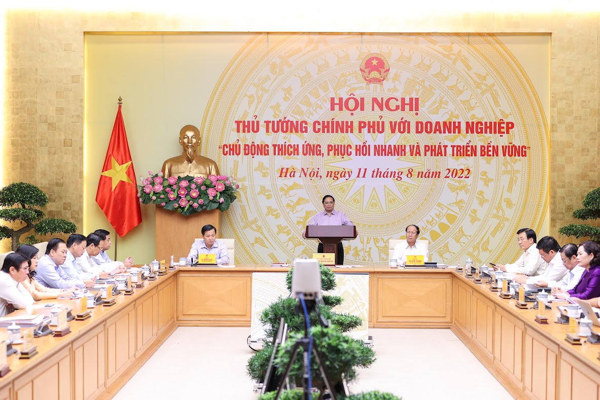 TỔNG THUẬT: Hội nghị Thủ tướng với các doanh nghiệp  - Ảnh 1. TỔNG THUẬT: Hội nghị Thủ tướng với các doanh nghiệp  - Ảnh 1.