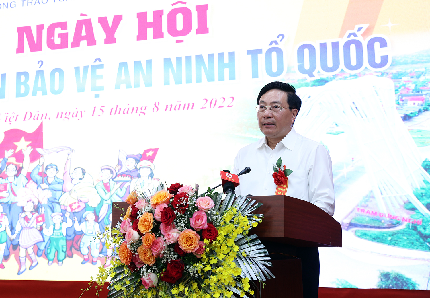 Phó Thủ tướng Phạm Bình Minh dự Ngày hội toàn dân bảo vệ an ninh Tổ quốc năm 2022 - Ảnh 1. Phó Thủ tướng Phạm Bình Minh dự Ngày hội toàn dân bảo vệ an ninh Tổ quốc năm 2022 - Ảnh 1.