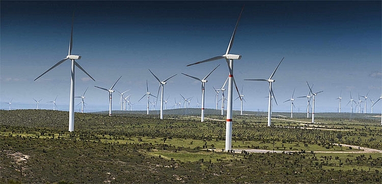 Gia Lai: Khởi công 2 dự án điện gió