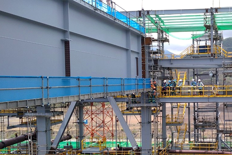 Lilama 18 đảm bảo tiến độ thi công dự án nhiệt điện Vân Phong 1 Lilama 18 đảm bảo tiến độ thi công dự án nhiệt điện Vân Phong 1