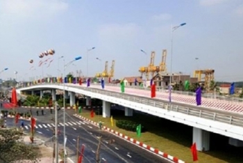 Hải Phòng “xanh hóa” các trụ cầu, chân cầu, nâng cao mỹ quan khu vực nội đô