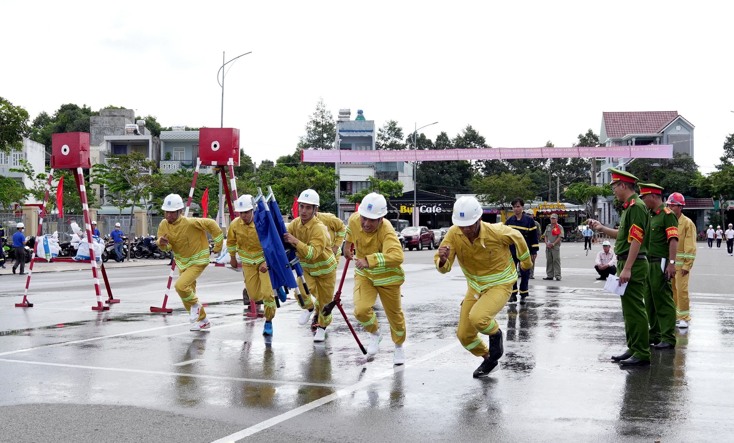 KVT lần thứ 4 giành giải nhất tại Hội thi Hội thi Phòng cháy chữa cháy Bà Rịa Vũng Tàu năm 2022