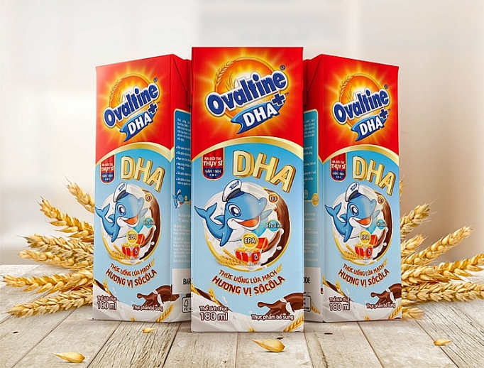Ovaltine lần đầu tiên ra mắt sản phẩm ca cao lúa mạch có chứa DHA ovaltine lan dau tien ra mat san pham ca cao lua mach co chua dha