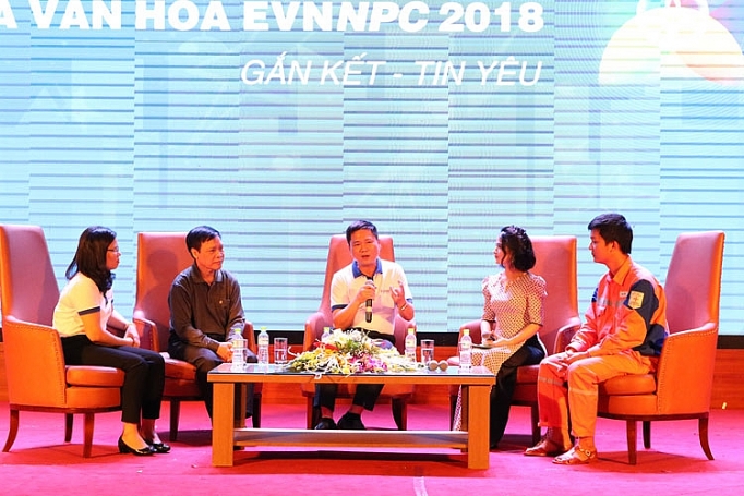Lan tỏa văn hóa EVNNPC tại Công ty Điện lực Hà Nam lan toa van hoa evnnpc tai cong ty dien luc ha nam