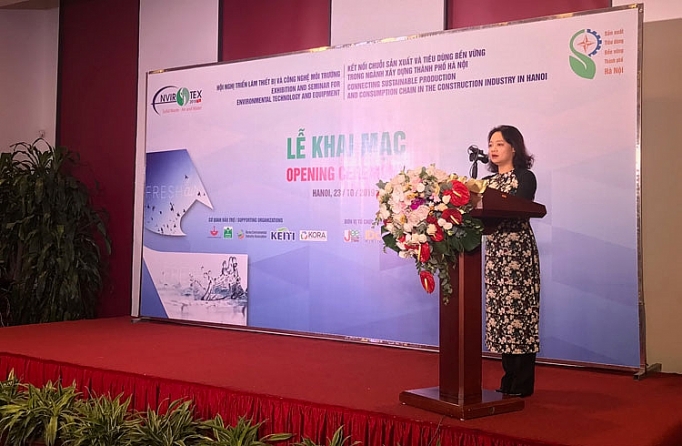 Hà Nội: Kết nối sản xuất và tiêu dùng bền vững trong ngành xây dựng ha noi ket noi san xuat va tieu dung ben vung trong nganh xay dung